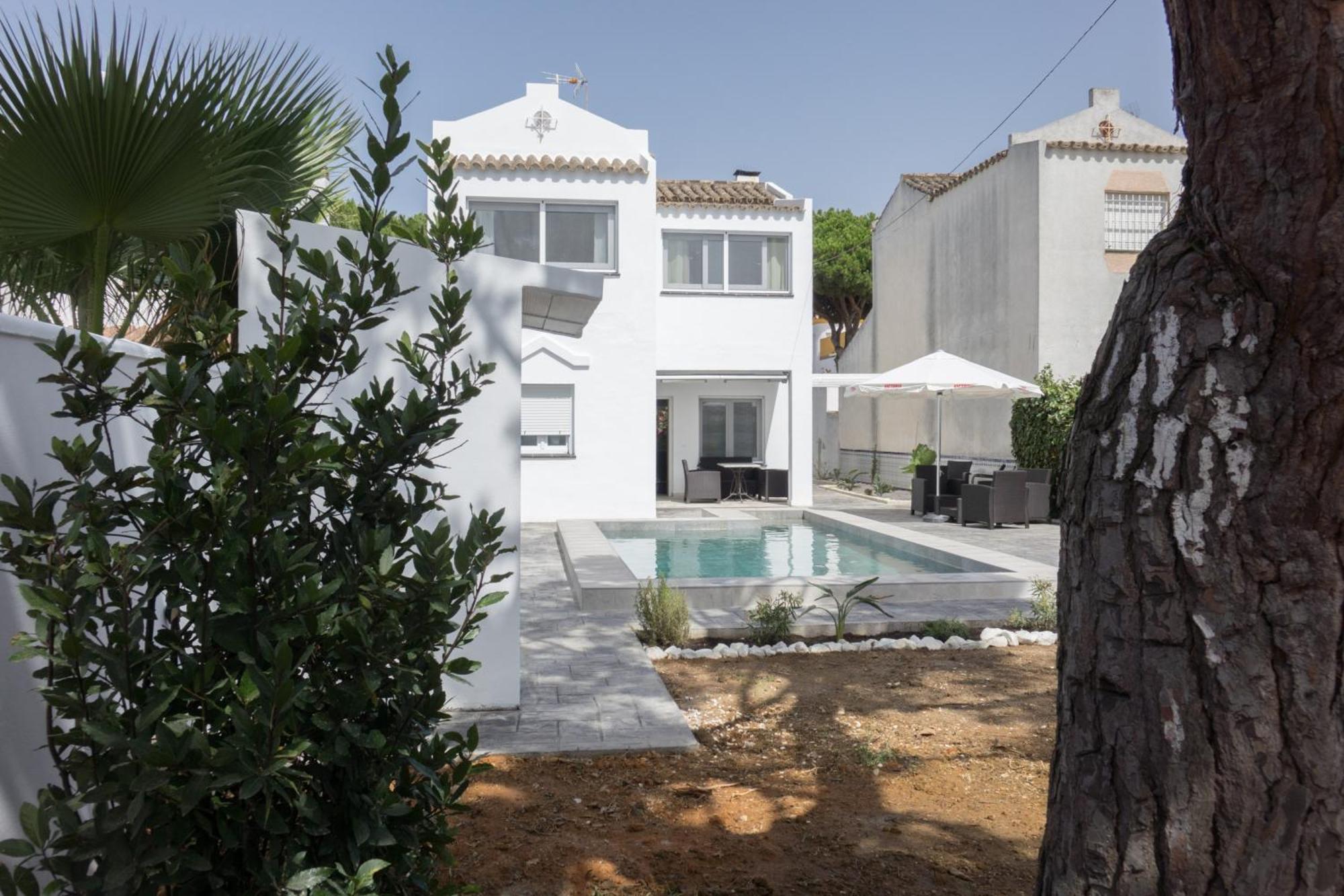 Chalet Arbol De La Vida Chiclana de la Frontera Luaran gambar